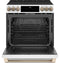 30" Smart Slide-in, Front-control, Induction And Convection Range With Warming Drawer