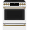 30" Smart Slide-in, Front-control, Induction And Convection Range With Warming Drawer