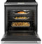 30" Smart Slide-in, Front-control, Induction And Convection Range With In-oven Camera In Platinum Glass