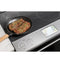 30" Smart Slide-in, Front-control, Induction And Convection Range With In-oven Camera In Platinum Glass