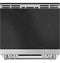 30" Smart Slide-in, Front-control, Induction And Convection Double-oven Range