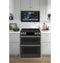 30" Smart Slide-in, Front-control, Induction And Convection Double-oven Range