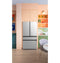 Energy Star® 23.2 Cu. Ft. Smart Counter-depth 4-door French-door Refrigerator In Platinum Glass With Dual-dispense Autofill Pitcher