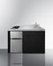 54" Wide All-In-One Kitchenette