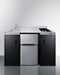 54" Wide All-In-One Kitchenette, ADA Counter Height