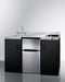 54" Wide All-In-One Kitchenette, ADA Counter Height