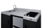 54" Wide All-In-One Kitchenette, ADA Counter Height