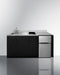 72" Wide All-In-One Kitchenette, ADA Counter Height