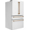 Refrigeration Matte White Side Panel, Counter-depth, 4-door, Left