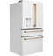 Café Refrigeration Matte White Side Panel, Full-depth, 4-door, Left