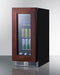 15" Wide Built-In Beverage Center (Panel Not Included)