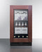 18" Wide Built-In Beverage Center (Panel Not Included)