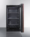 18" Wide Built-In Beverage Center (Panel Not Included)