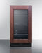 18" Wide Built-In Beverage Center (Panel Not Included)