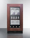 18" Wide Built-In Beverage Center (Panel Not Included)