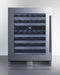 24" Dual Zone Built-In Wine Cellar