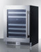 24" Dual Zone Built-In Wine Cellar