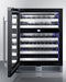 24" Dual Zone Built-In Wine Cellar