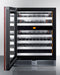 24" Dual Zone Built-In Wine Cellar (Panel Not Included)