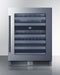 24" Dual Zone Built-In Wine Cellar
