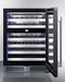 24" Dual Zone Built-In Wine Cellar