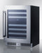 24" Dual Zone Built-In Wine Cellar