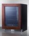 24" Wide Built-In Beverage Center (Panel Not Included)