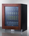 24" Wide Built-In Beverage Center (Panel Not Included)