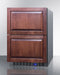 24" Wide Built-In 2-Drawer All-Freezer