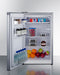 19" Wide Refrigerator-Freezer, ADA Height