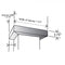Vented Crown Molding Profile 6 for Wall Mount Range Hood