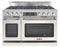 48″ Grand Chef Dual Fuel Range 8 Burners LP