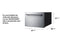 18" Wide Built-In Wine/Beverage Cooler Drawer