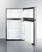 19" Wide 2-Door Refrigerator-Freezer