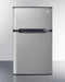 19" Wide 2-Door Refrigerator-Freezer, ADA Height