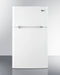 19" Wide 2-Door Refrigerator-Freezer, ADA Height
