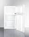 19" Wide 2-Door Refrigerator-Freezer, ADA Height