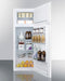 22" Wide Refrigerator-Freezer