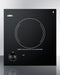 12" Wide 115V 1-Burner Radiant Cooktop
