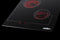 18" Wide 220V 2-Burner Radiant Cooktop