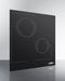 18" Wide 220V 2-Burner Radiant Cooktop