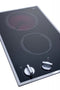 12" Wide 220/240V 2-Burner Radiant Cooktop
