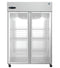 Refrigerator, Two Section Upright, Full Glass Doors