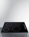 30" Wide 208-240V 4-Burner Radiant Cooktop