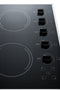27" Wide 230V 5-Burner Radiant Cooktop