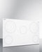 36" Wide 208-240V 5-Burner Radiant Cooktop