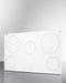 36" Wide 208-240V 5-Burner Radiant Cooktop