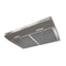 Corteo 30Inch Convertible UnderCabinet Range Hood, 375 Max Blower CFM, Slate