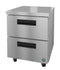 Freezer, Single Section Undercounter, Stainless Drawers