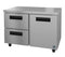 Refrigerator, Two Section Undercounter, Drawer/Door Combo